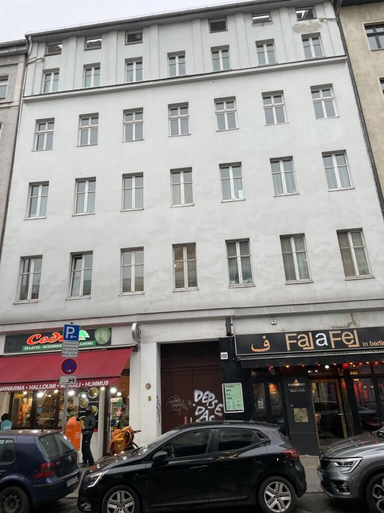 #75 Ellis Bierbar, heute/today Cedar Restaurant, Skalitzer Str. 102, Quelle: R. Nasemann, CC BY 4.0