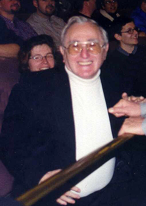 Gad Beck im Berliner Zoo Palast Kino, 2000, Berlin Quelle: James Steakley CC BY-SA 4.0