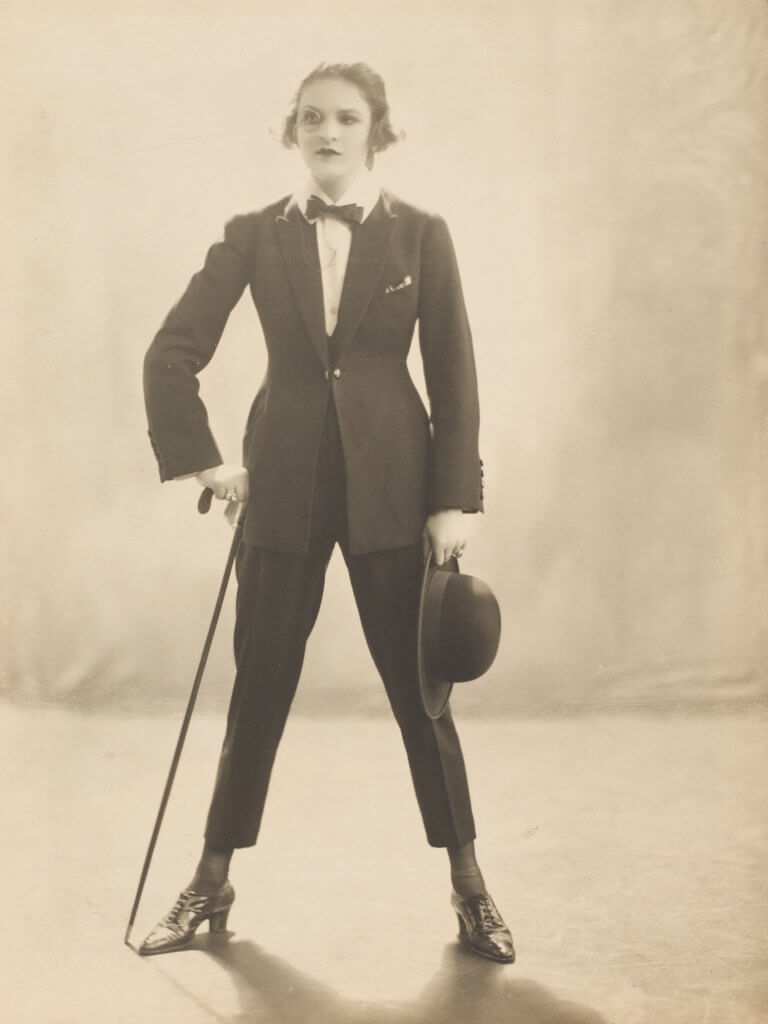 Anita Berber mit / with Monokel, um 1921, Quelle: Stiftung Stadtmuseum Berlin - Archiv der Deutschen Staatsoper zu Berlin