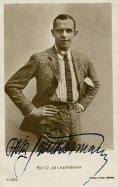 Fritz Junkermann, Foto: Wilhelm Willinger (1879-1943)