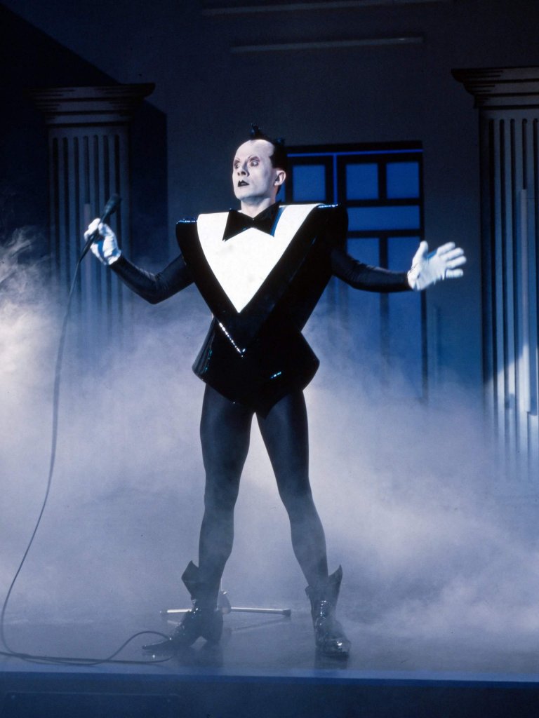 Klaus Nomi, 1982 in München/Munich, Quelle: United Archives/ Impress, Danke für die kostenlose Bereitstellung!