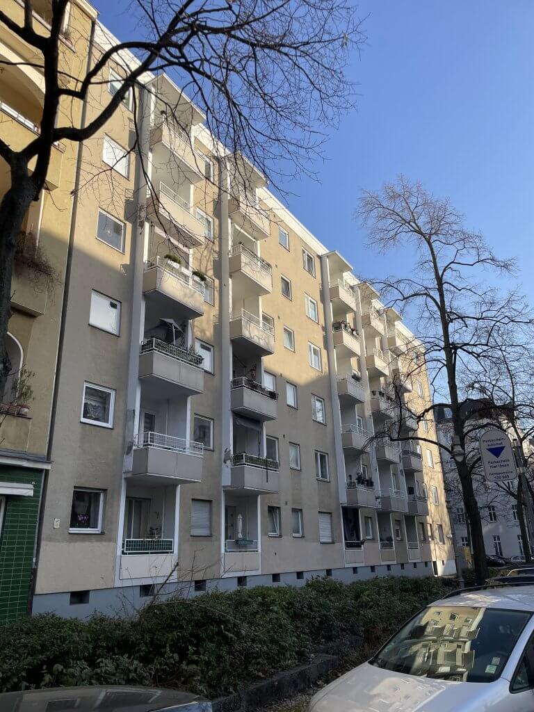 #85 - Wohnort Felice Schragenheim, Prager Straße 29, heute Grainauer Str. 13, Berlin-Charlottenburg