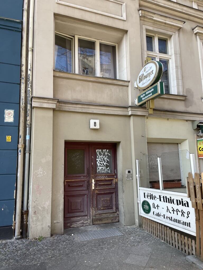 #32 - Wohnort/Residence Audre Lorde 1989, 1.OG, Zietenstr. 8, Berlin-Schöneberg